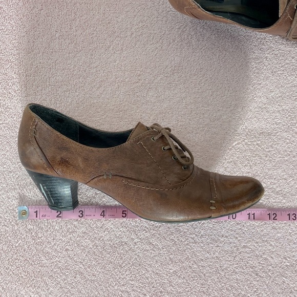 Sekoia Brown Leather Lace Up Shoes 41 - Picture 12 of 15